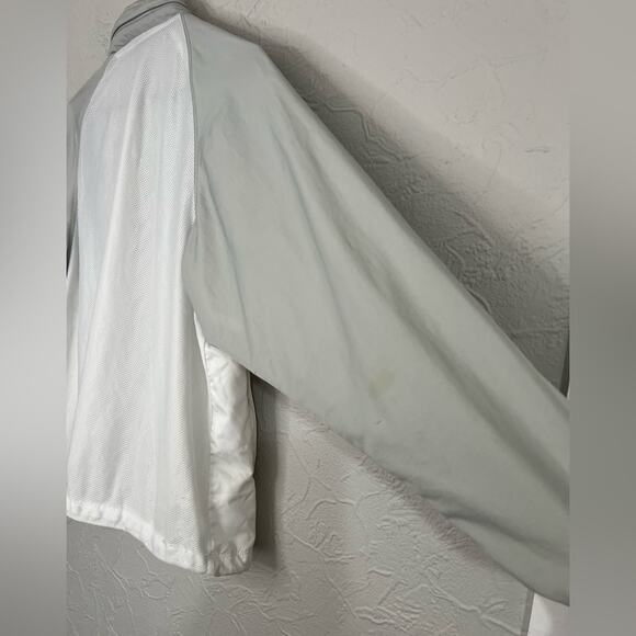 Vintage Nike Challenge Court Zip Jacket Hood SZ SMALL Agassi Tennis Lined 90s - Picture 4 of 11